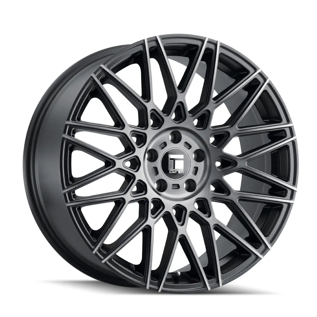 TOUREN TR78 3278 MATTE BLACK BRUSHED WITH DARK 18x8 5x108