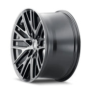 TOUREN TR91 3291 MATTE BLACK BRUSHED WITH DARK 20x10.5