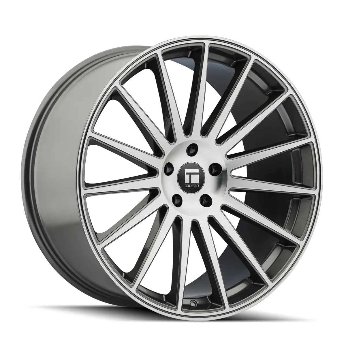 TOUREN TR92 3292 GLOSS GRAPHITE MACHINED FACE 22x9 5x112