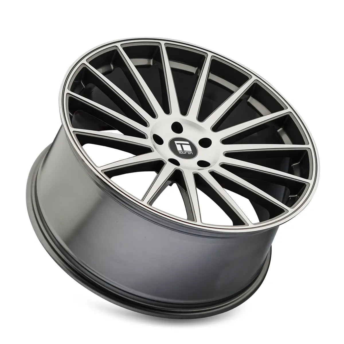 TOUREN TR92 3292 GLOSS GRAPHITE MACHINED FACE 22x9 5x112