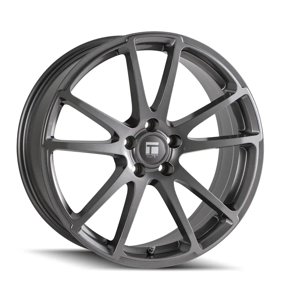 TOUREN TF03 3503 GLOSS GRAPHITE 20x8.5 5x120 38MM 74.1MM