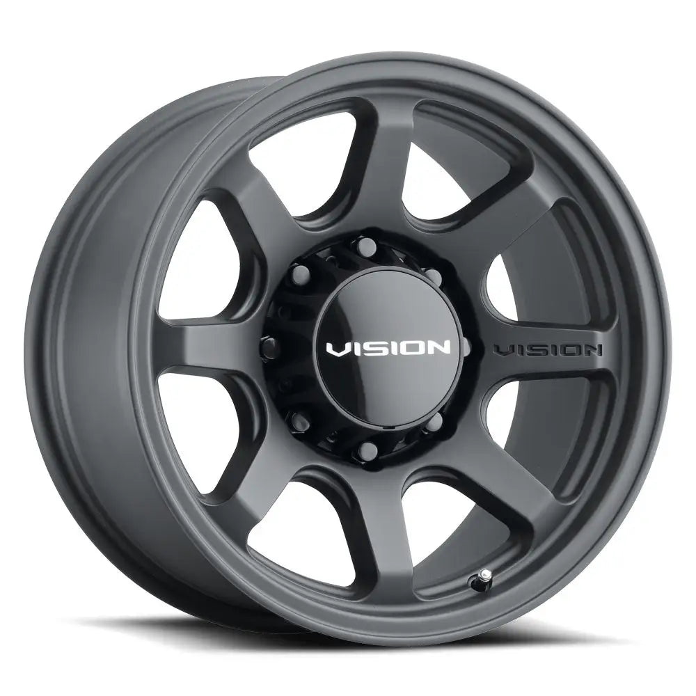 Vision | Vision Wheels 351 FLOW 2020 16X8 8x165.1 CB125.2 ET0 Satin Black