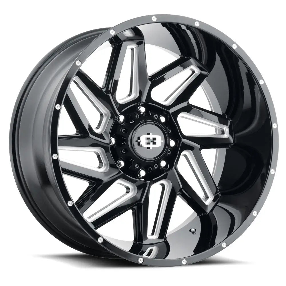Vision Wheels 361 SPYDER 24X12 8x165.1 CB125.2 ET-51 Gloss