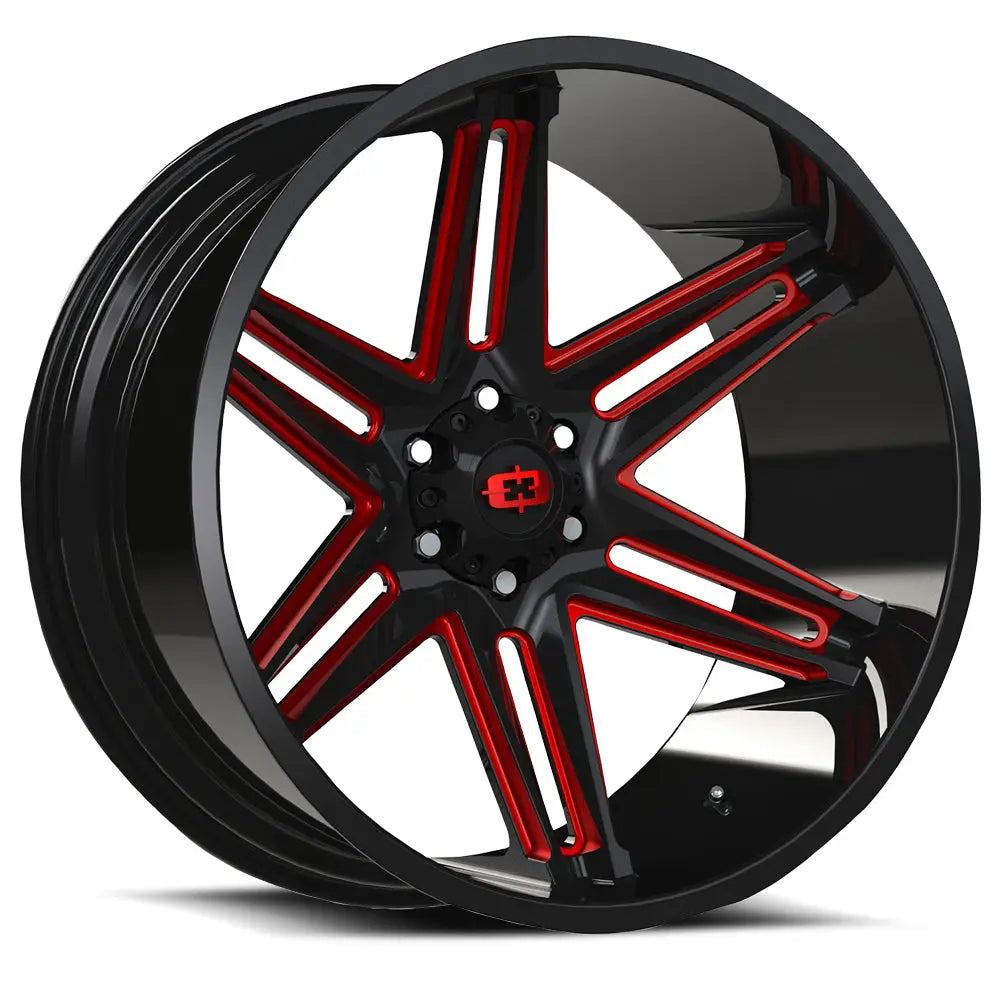 Vision Wheels 363 RAZOR 22X12 5x139.7 CB108 ET-51 Gloss