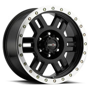 Vision Wheels 398 MANX 17X8.5 8x170 CB125.2 ET0 Gloss Black
