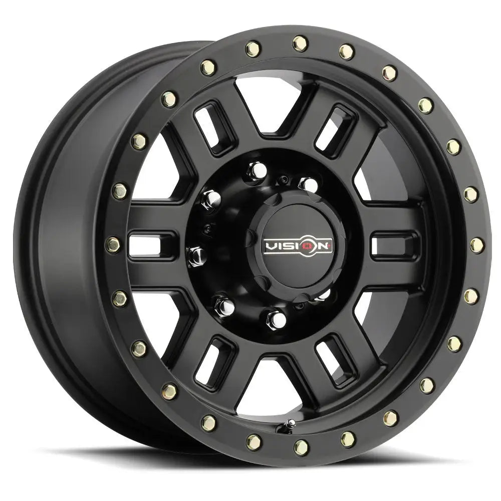 Vision Wheels 398 MANX 17X8.5 8x170 CB125.2 ET0 Matte Black
