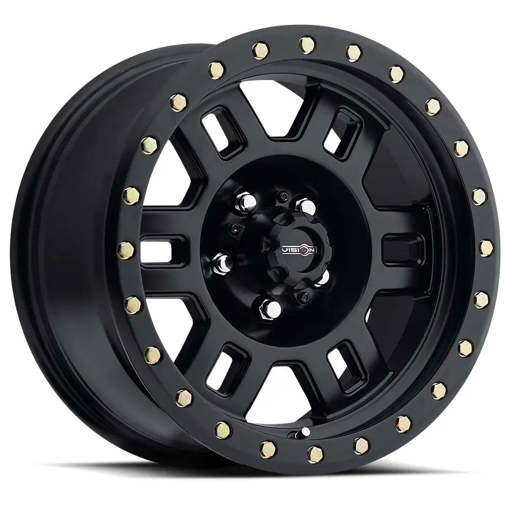 Vision Wheels 398 MANX 18X9 5x127 CB78.1 ET18 Matte Black