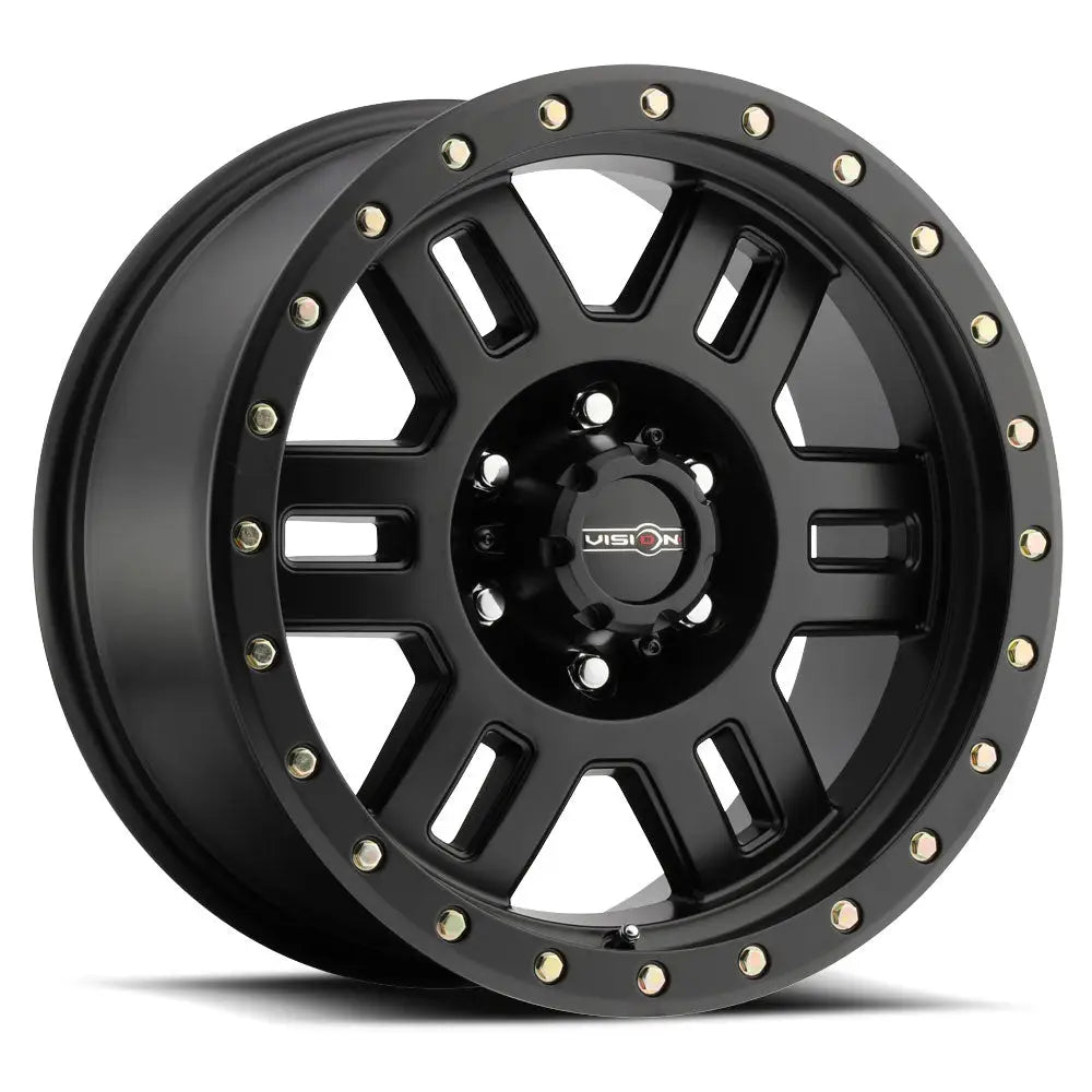 Vision Wheels 398 MANX 18X9 6x139.7 CB106.2 ET0 Matte Black