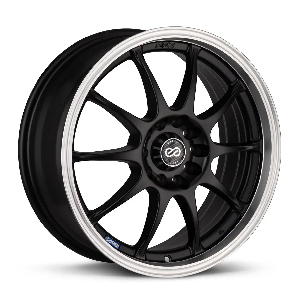 Enkei J10 15x6.5 4x100/114.3mm ET38 CB72.62mm Matte Black