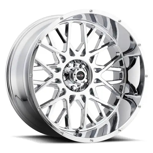 Vision Wheels 412 ROCKER 22X10 6x139.7 CB106.2 ET-19 Chrome
