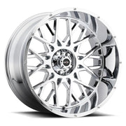 Vision Wheels 412 ROCKER 24X12 6x139.7 CB106.2 ET-51 Chrome