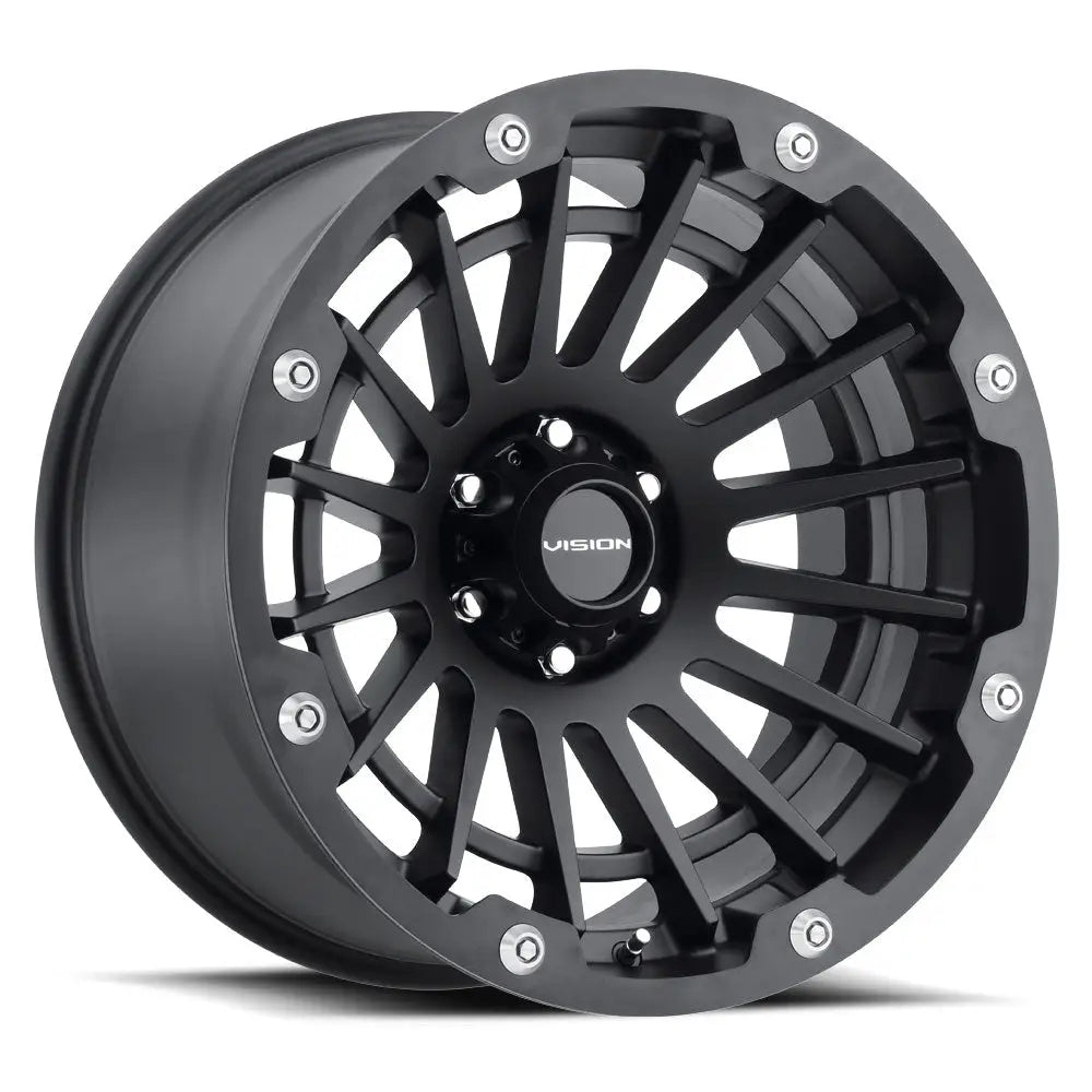 Vision Wheels 417 CREEP 18X9 5x127 CB78.1 ET12 Satin Black