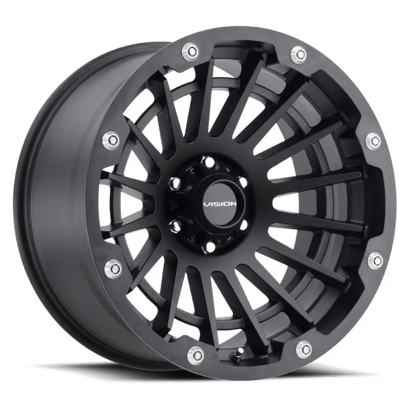 Vision Wheels 417 CREEP 18X9 5x127 CB78.1 ET12 Satin Black