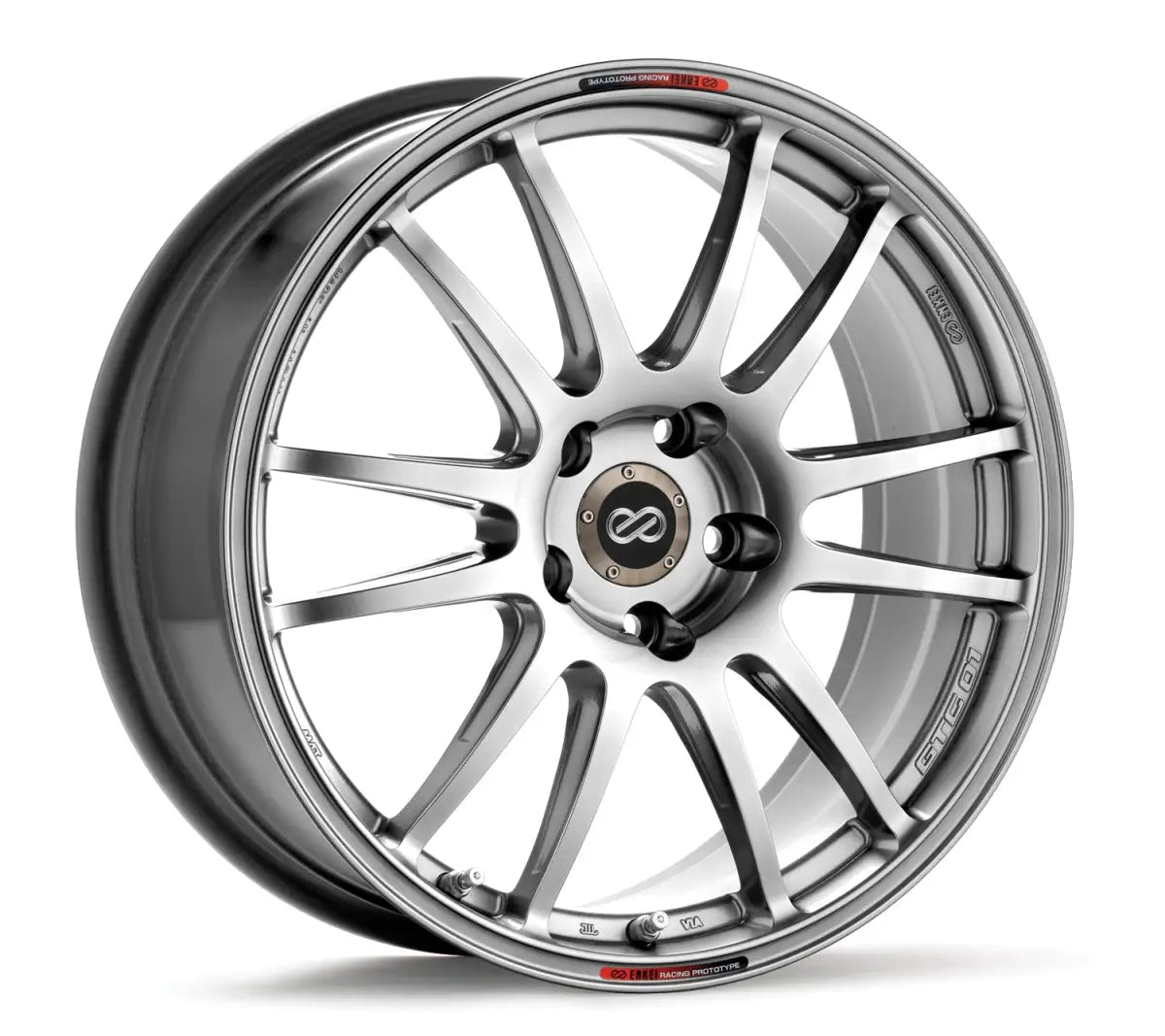 Enkei GTC01 17x9.5 5x114.3mm ET38 CB75.0mm Hyper Black