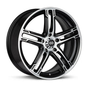 Enkei FD-05 17x7.0 5x114.3mm ET40 CB72.6mm Black Machined