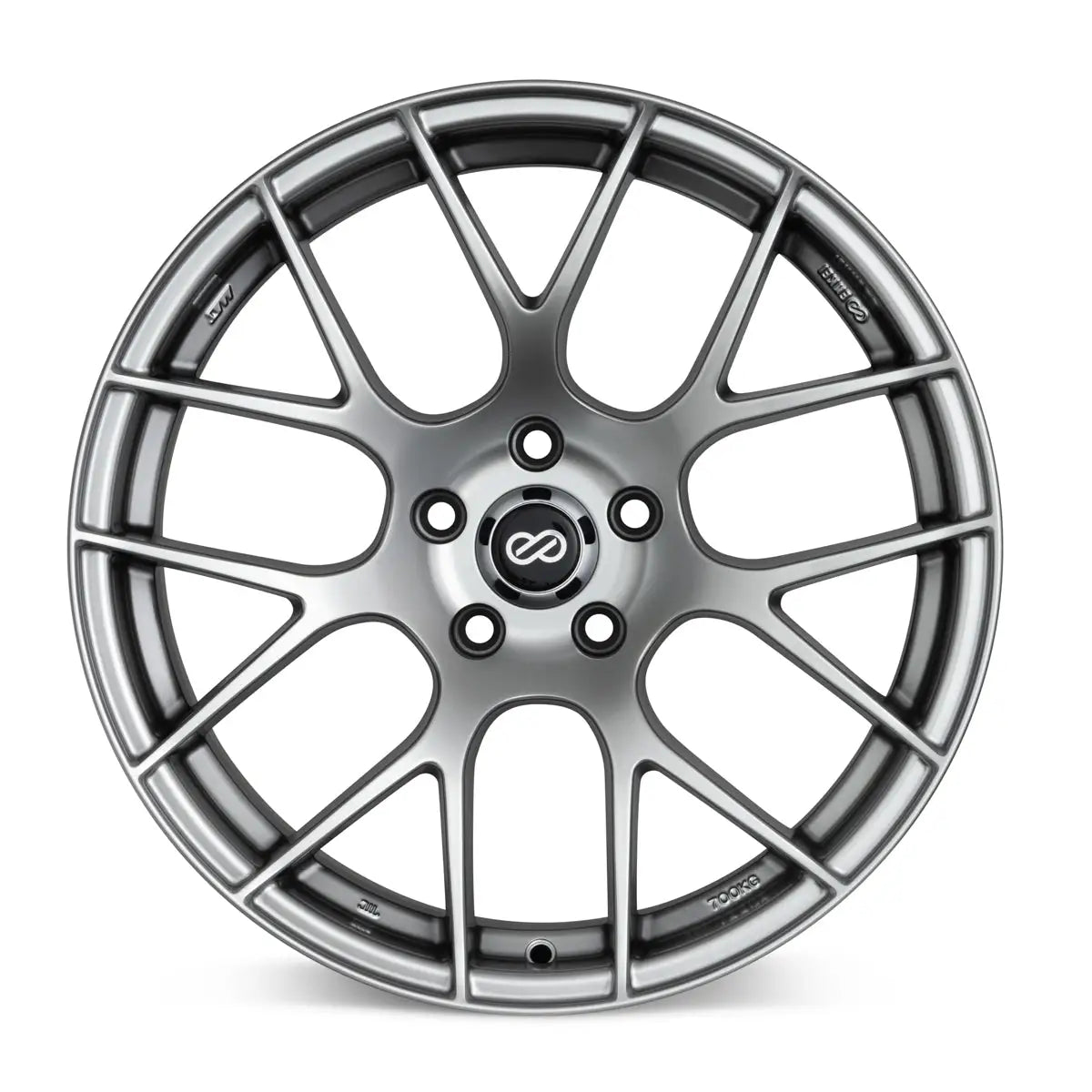 Enkei Raijin 18x9.5 5x114.3mm ET35 CB72.6mm Hyper Silver