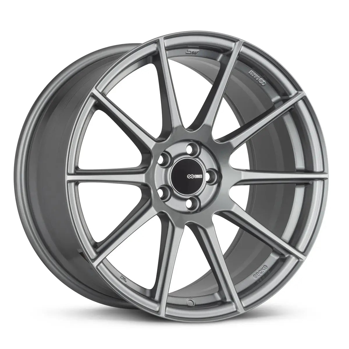 Enkei TS10 17x8.0 4x100mm ET40 CB72.6mm Grey