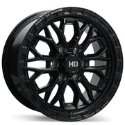 F276 17x8 ET45 95.1 Direct Fit Black / Michelin X ICE SNOW