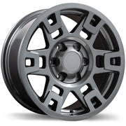 OEM Style 17x8 ET5 106.1 Direct Fit Gloss Gunmetal