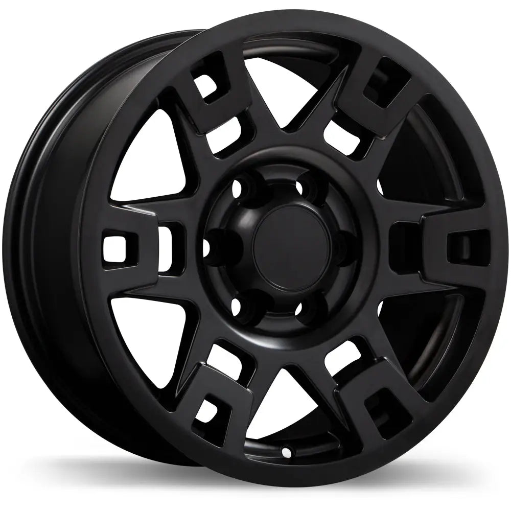 OEM Style 17x8 ET5 106.1 Direct Fit Matte Black / Michelin