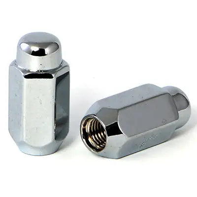 Acorn Chrome Long Nut 1PC 60° Seat-1/2’’ RH-21mm Hex-Premium
