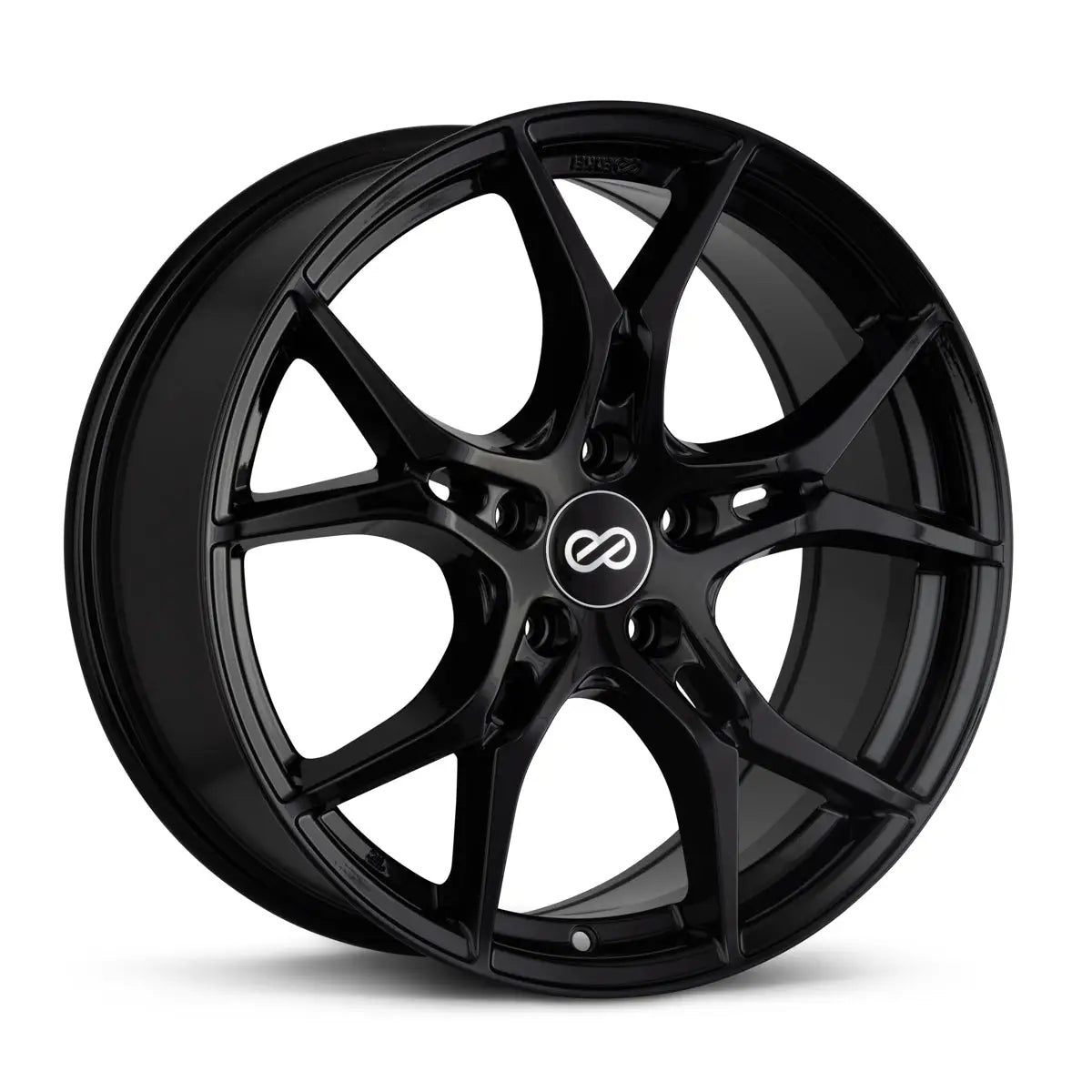 Enkei Vulcan 17x7.5 5x114.3mm ET38 CB72.6mm Gloss Black