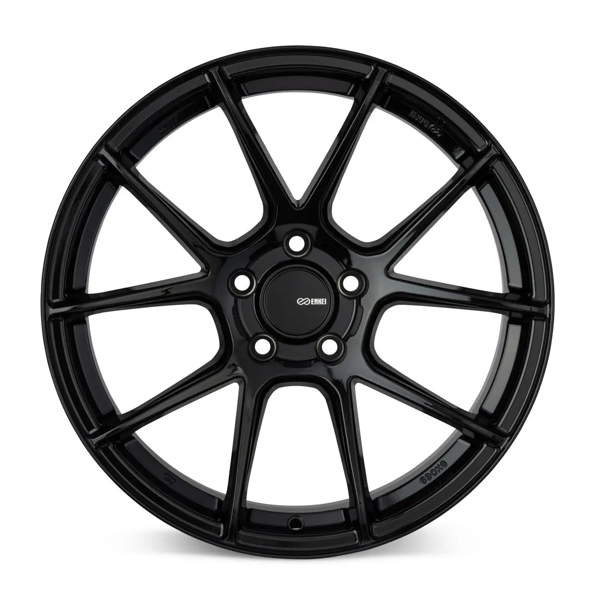 Enkei TS-V 18x8.5 5x114.3mm ET38 CB72.6mm Gloss Black