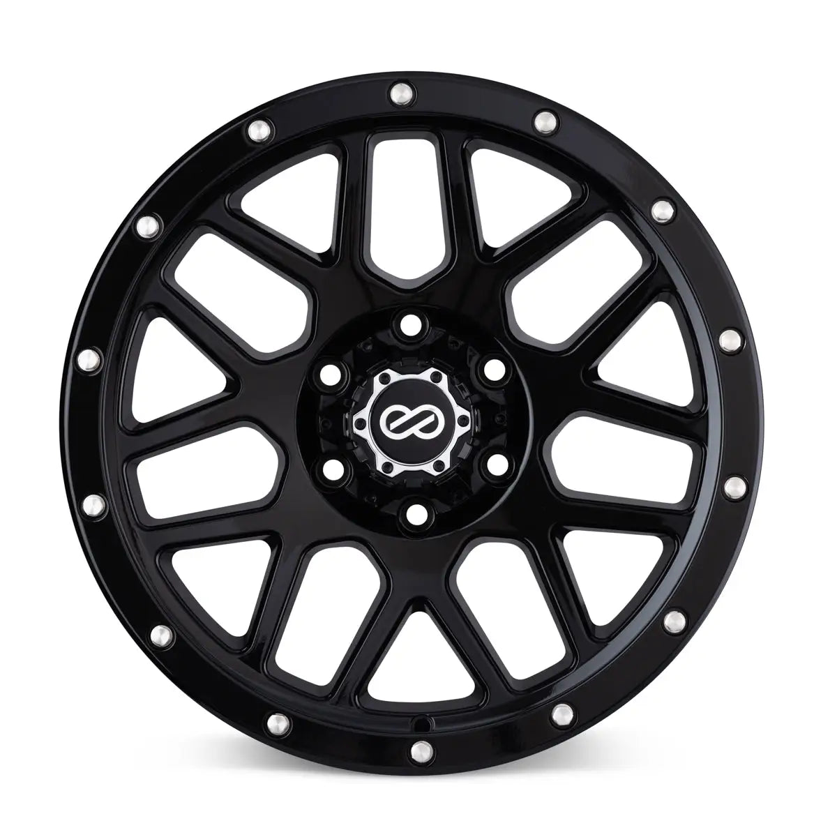 Enkei Matrix 20x9.0 6x139.7mm ET15 CB108.0mm Gloss Black