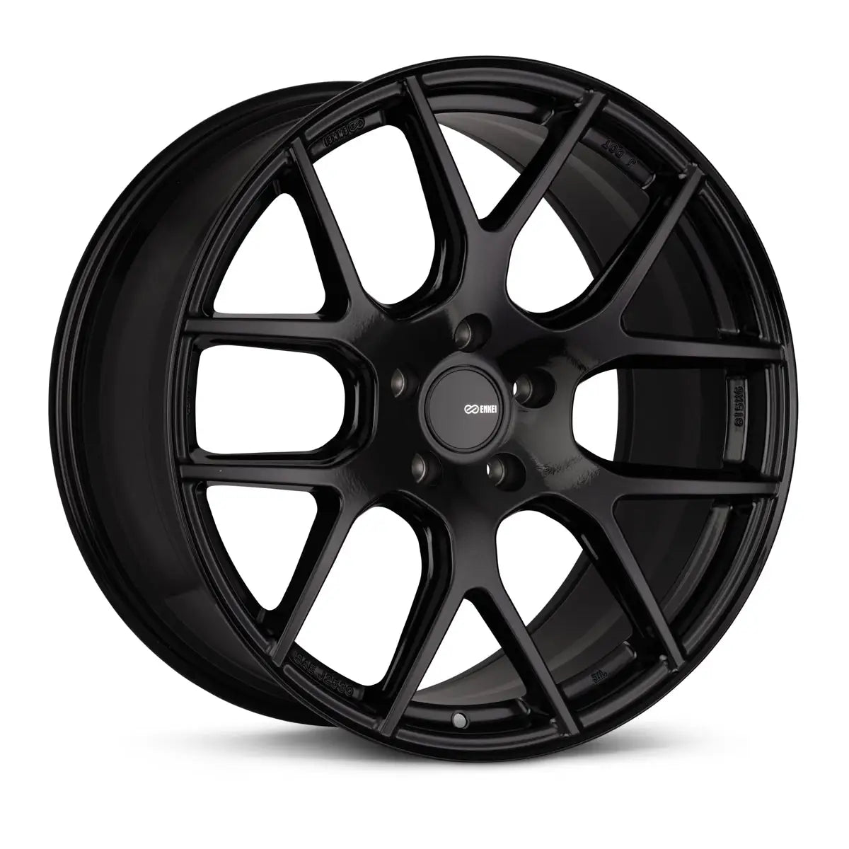 Enkei XM-6 17x7.5 5x114.3mm ET40 CB72.6mm Gloss Black