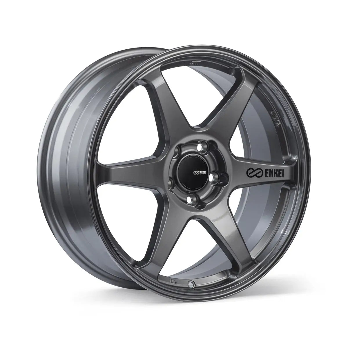 Enkei T6R 18x8.5 5x100mm ET45 CB72.6mm Gloss Gunmetal
