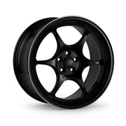 Enkei PF06 17x8.5 4x100mm ET30 CB75.0mm Black Machined