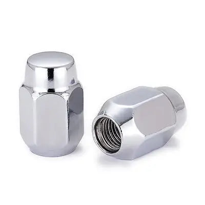 Acorn Chrome Nut 1PC 60° Seat-12x1.50mm-21mm Hex-Premium