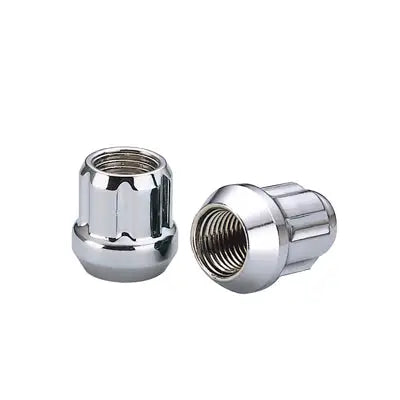 6 Spline Chrome O/E nut 1PC 60° Seat-12x1.25mm-17/19/21mm