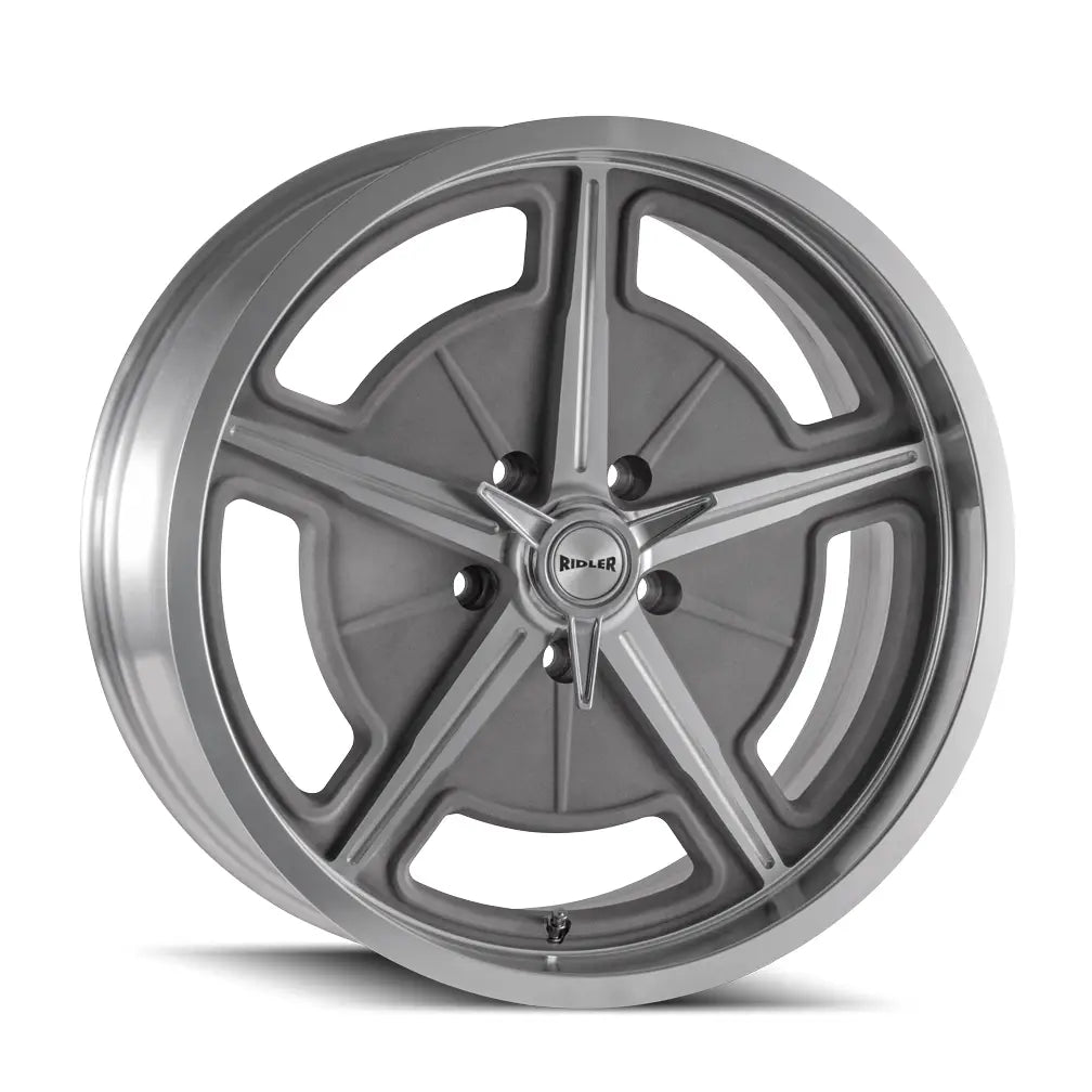 RIDLER 605 MATTE AS-CAST MACHINED 20x10 5x114.3 0MM 83.82MM