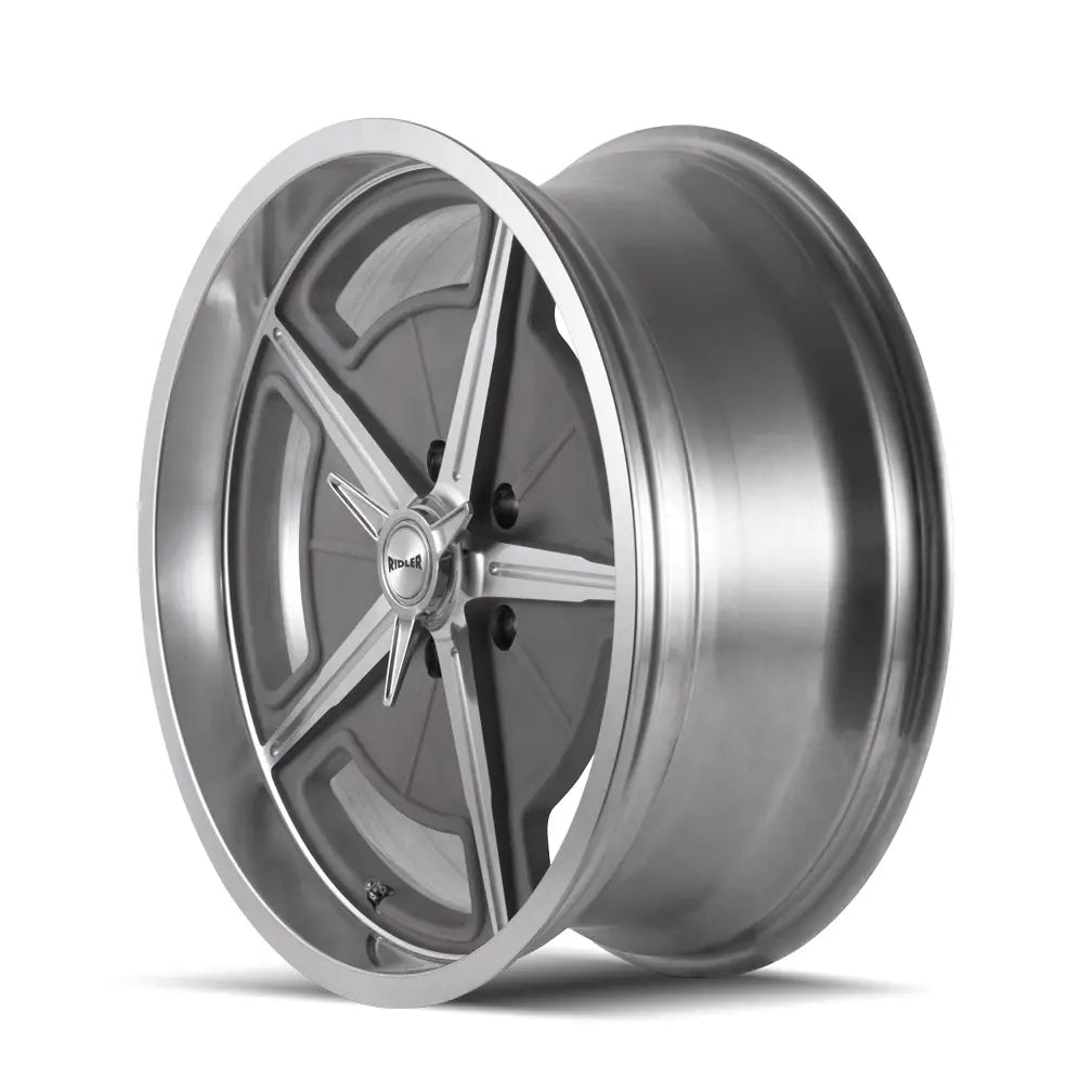 RIDLER 605 MATTE AS-CAST MACHINED 20x8.5 5x127 0MM 83.82MM