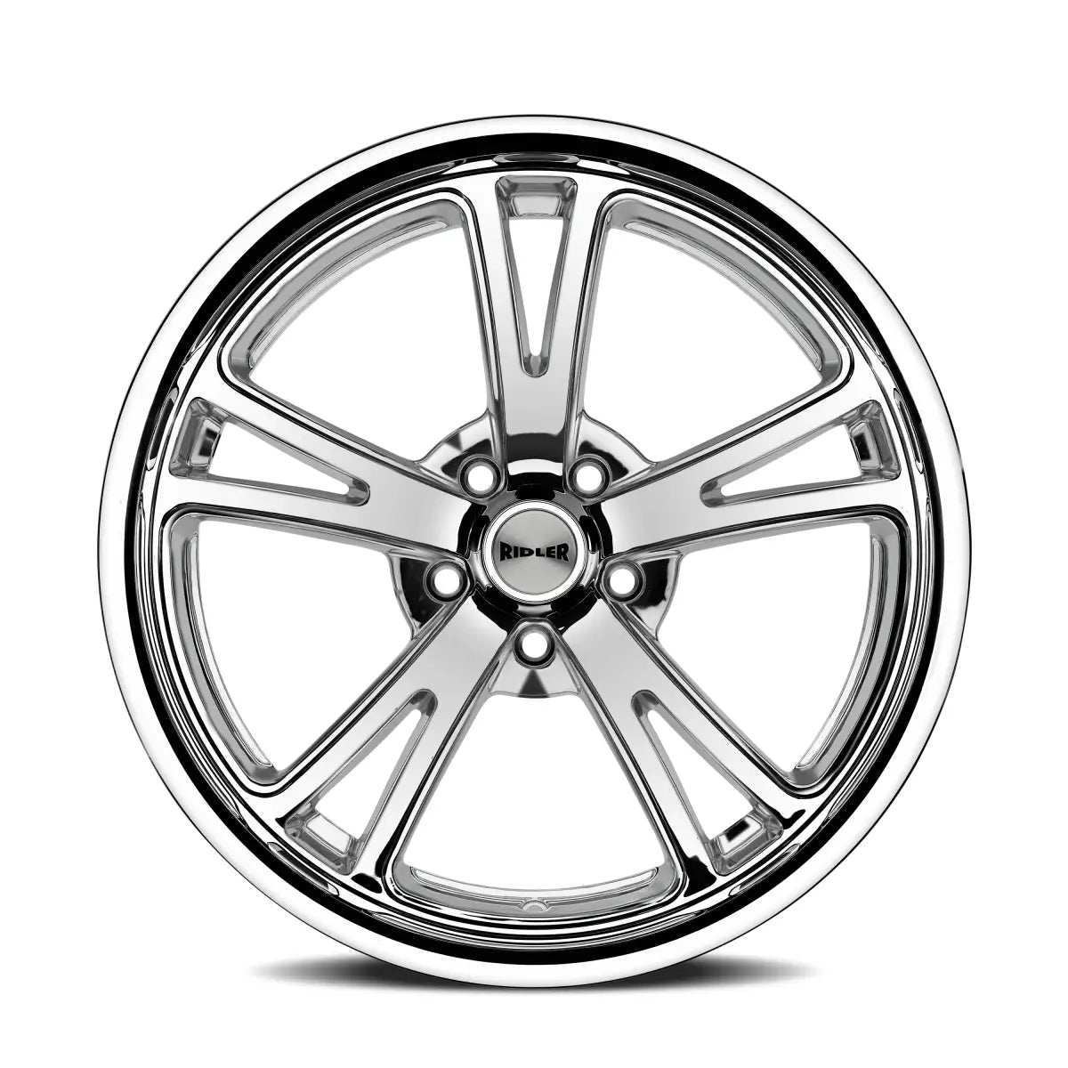 RIDLER 606 CHROME 17x7 5x114.3 0MM 83.82MM
