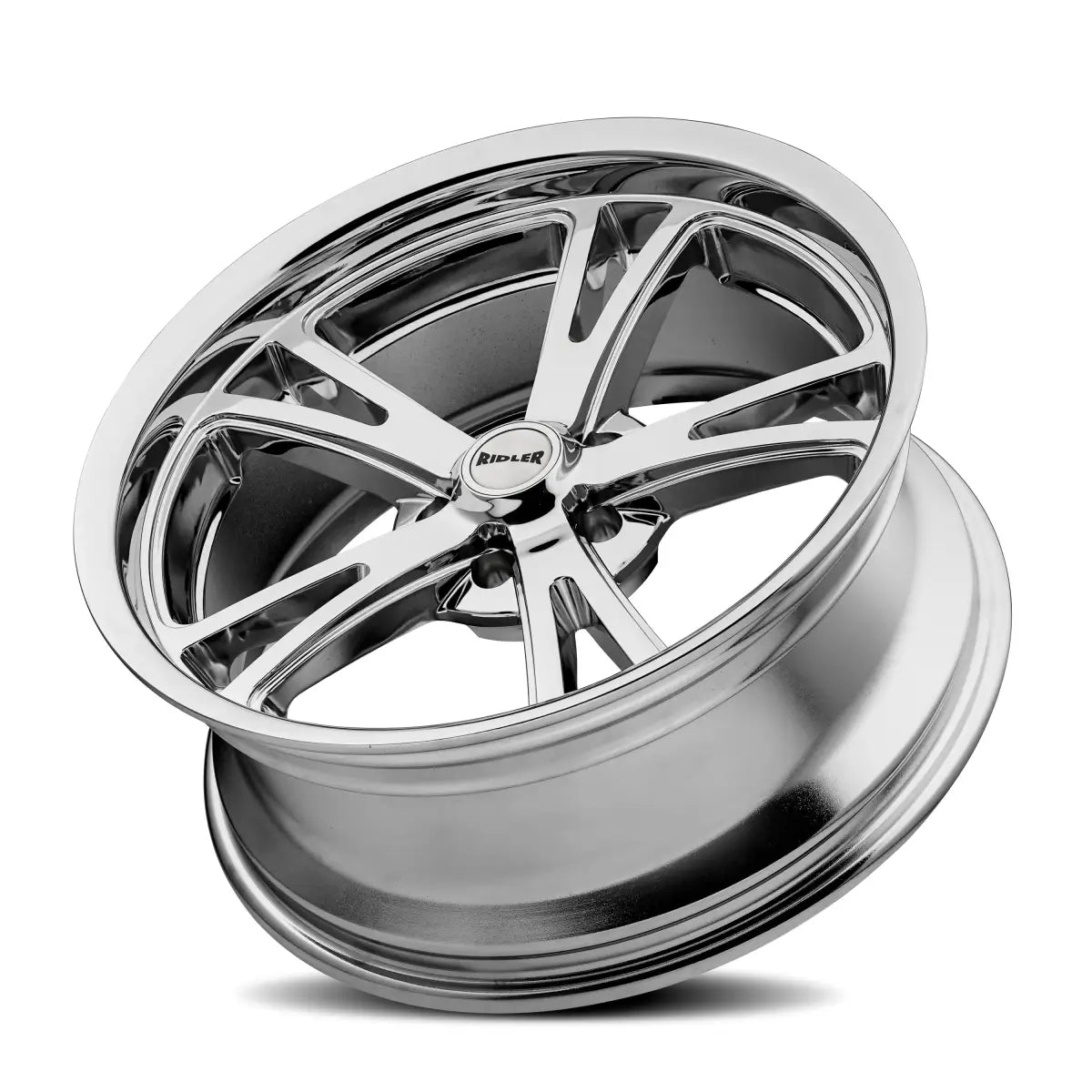 RIDLER 606 CHROME 17x8 5x127 0MM 83.82MM
