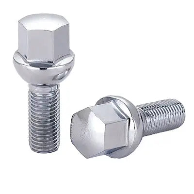 Acorn Chrome Bolt R12 Radius Seat-14x1.50mm-27mm Shank-17mm