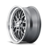 RIDLER 607 GLOSS GREY MACHINED 20x8.5 5x120.65 0MM 83.82MM