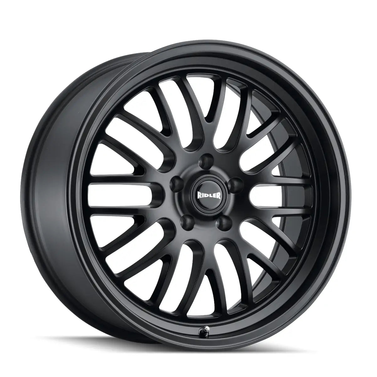 RIDLER 607 MATTE BLACK 20x9 5x114.3 35MM 72.62MM