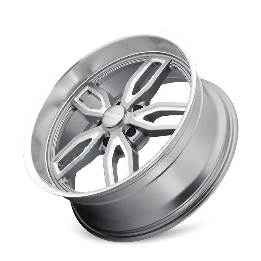 RIDLER 608 GLOSS GREY MILLED 20x10 5x127 0MM 78.3MM