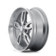 RIDLER 608 GLOSS GREY MILLED 20x8.5 5x114.3 0MM 72.62MM
