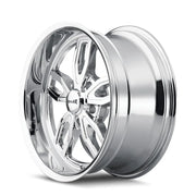 RIDLER 608 CHROME 20x8.5 5x127 0MM 78.3MM