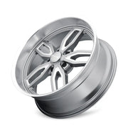 RIDLER 608 GLOSS GREY MILLED 18x9 5x127 0MM 78.3MM