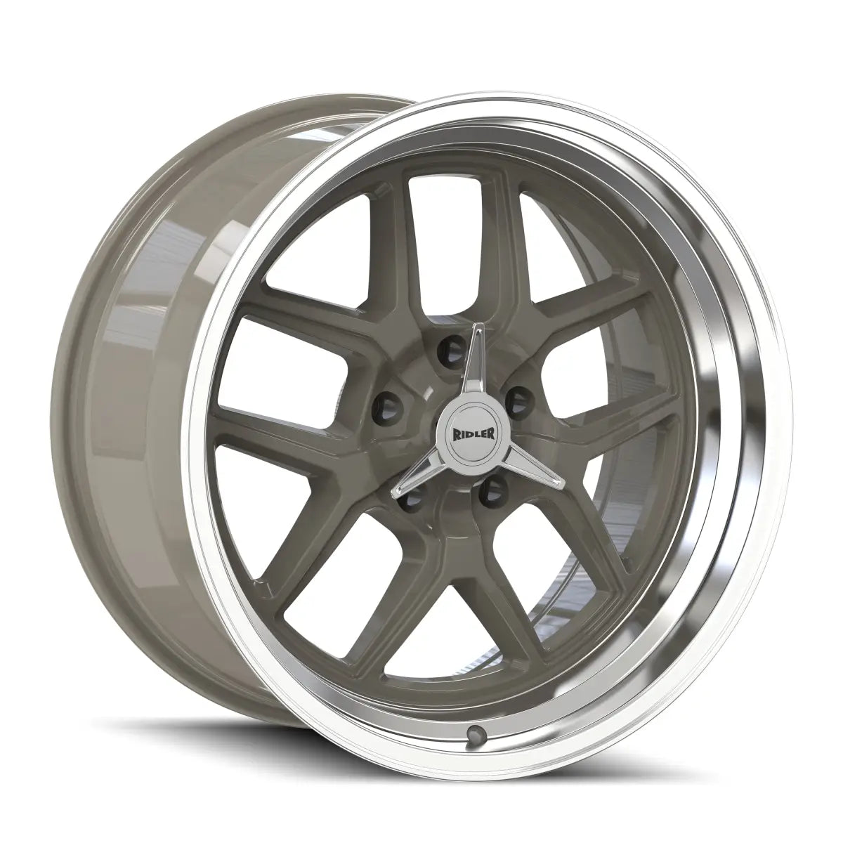 RIDLER 610 GLOSS GREY POLISHED 20x10 5x120.65 0MM 83.82MM