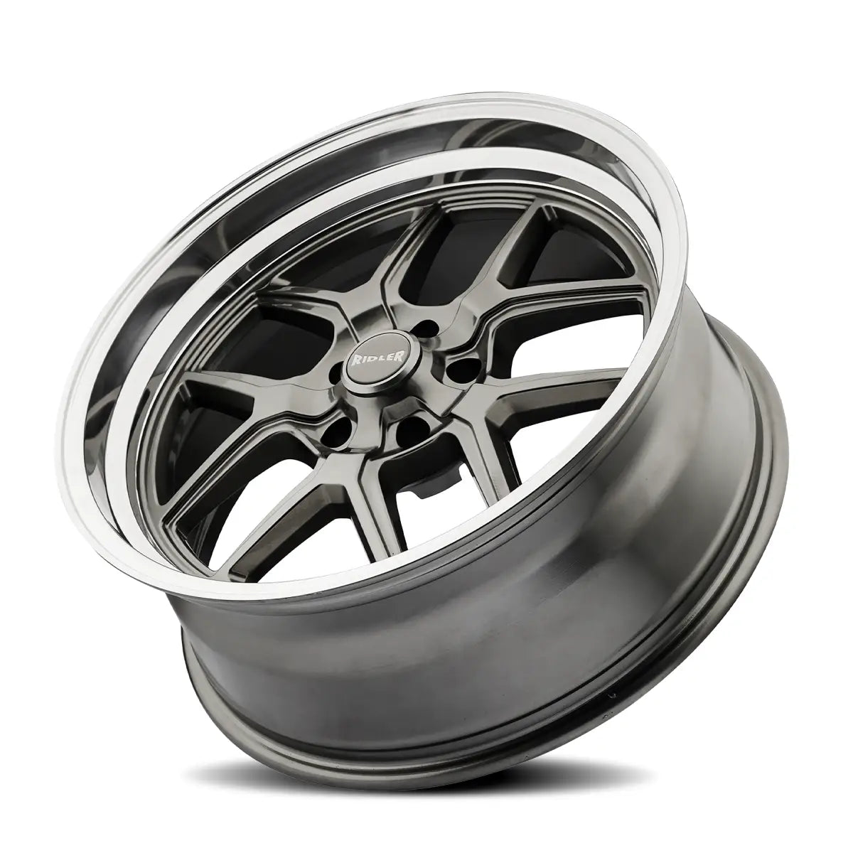 RIDLER 610 GLOSS GREY POLISHED 17x7 5x120.65 0MM 83.82MM