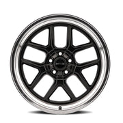 RIDLER 610 MATTE BLACK POLISHED 17x7 5x114.3 0MM 83.82MM