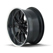 RIDLER 650 MATTE BLACK POLISHED 20x10 5x127 0MM 83.82MM