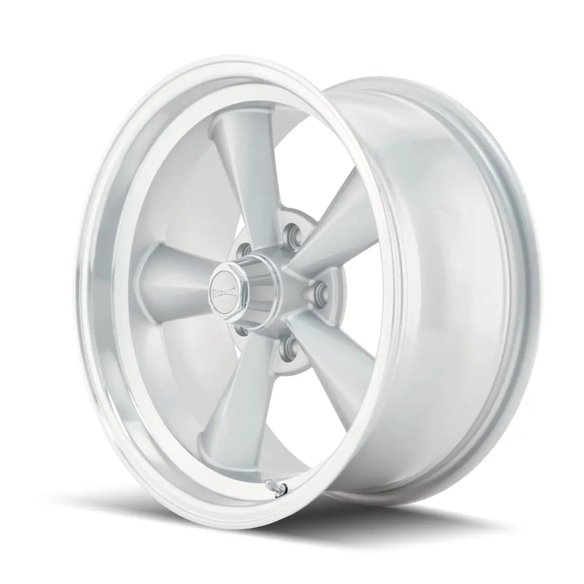 RIDLER 675 SATIN SILVER MACHINED 15x8 5x114.3 -12MM 83.82MM
