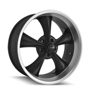 RIDLER 695 MATTE BLACK MACHINED 20x8.5 5x114.3 0MM 83.82MM